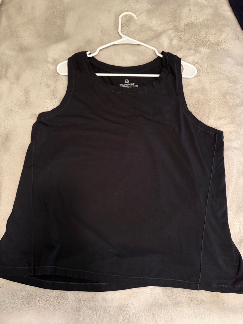 Soma Sport Black Performance Tank Top - Like New